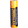 Аккумулятор с разъемом для USB 18650 FENIX 2600mAh ARB-L18-2600U